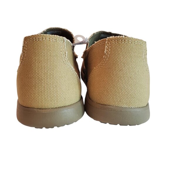 NEW CROCS SZ 12 Men’s Santa Cruz Slip-On Shoes in Tan/Khaki - Picture 6 of 8